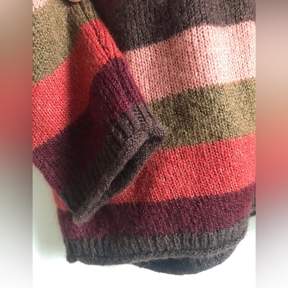 MADEWELL Chelsea Pocket Pullover Sweater in Multi-Stripe - Picture 7 of 10